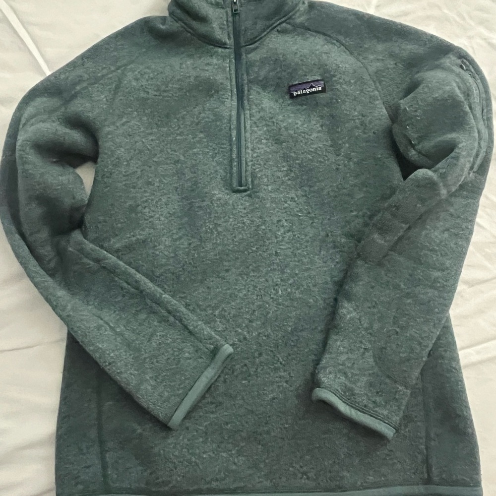 Patagonia Women's Sage Green Better Sweater Half Zip